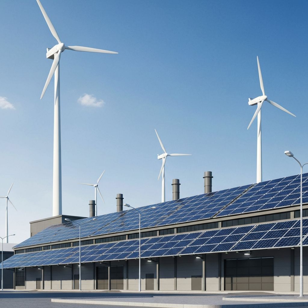 Transição energética: Indústrias aceleram migração para renováveis